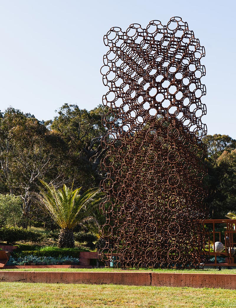 Neil Taylor sculpture at Mount Monument